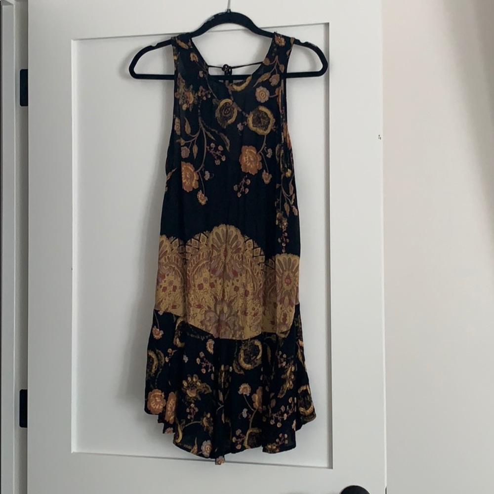 EUC dropped waist free people dress